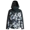 ROXY JETTY BLOCK JK TRUE BLACK BLACK FLOWERS 23 14