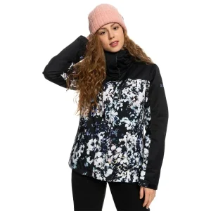 ROXY JETTY BLOCK JK TRUE BLACK BLACK FLOWERS 23 11