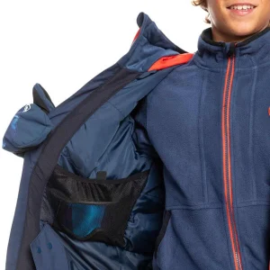 QUIKSILVER MISSION ENGINEE YOUTH B SNJT INSIGNIA BLUE 23 13