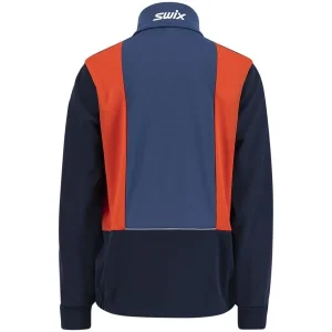 SWIX CROSS JACKET JR LAKE BLUE 23 7