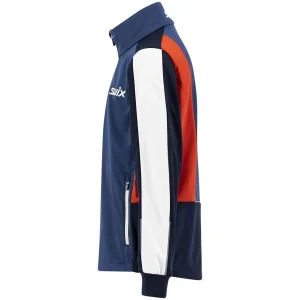 SWIX CROSS JACKET JR LAKE BLUE 23 9