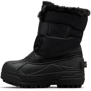 SOREL CHILDRENS SNOW COMMANDER BLACK/CHARCOAL 23 10