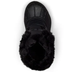 SOREL CHILDRENS SNOW COMMANDER BLACK/CHARCOAL 23 12