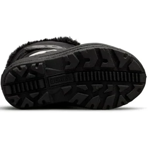 SOREL CHILDRENS SNOW COMMANDER BLACK/CHARCOAL 23 16