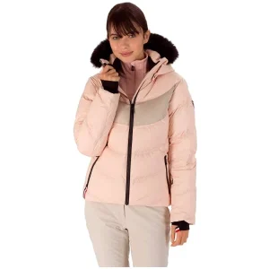 ROSSIGNOL W SIGNATURE DOWN JKT POWDER PINK 23 7
