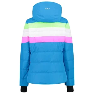 CMP WOMAN JKT ZIP HOOD TURCHESE 23 8
