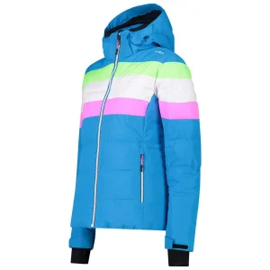 CMP WOMAN JKT ZIP HOOD TURCHESE 23 10