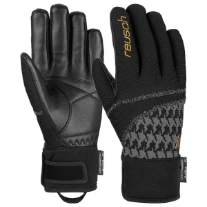 REUSCH RE:KNIT VICTORIA R-TEX XT BLACK GOLD 22 9
