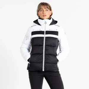 DARE 2B CRYSTALLIZE SKI JKT WHITE/BLACK 23 14