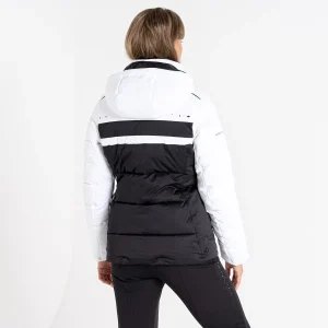 DARE 2B CRYSTALLIZE SKI JKT WHITE/BLACK 23 16