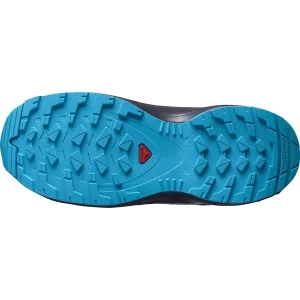 SALOMON XA PRO V8 MID CSWP JR BLACK/MONUMENT/HAWAIIAN OCEAN 22 13