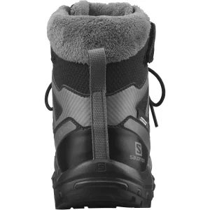 SALOMON XA PRO V8 WINTER CSWP JR BLACK/PHANTOM/QUIET SHADE 23 9
