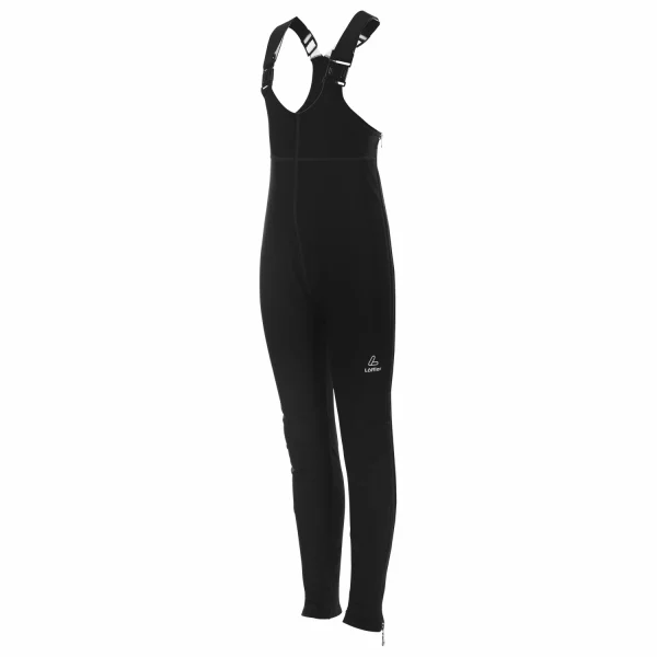 Loeffler Löffler – Kid’s Warm-Up Bib Tights Windstopper Warm – Pantalon De Ski De Fond 3